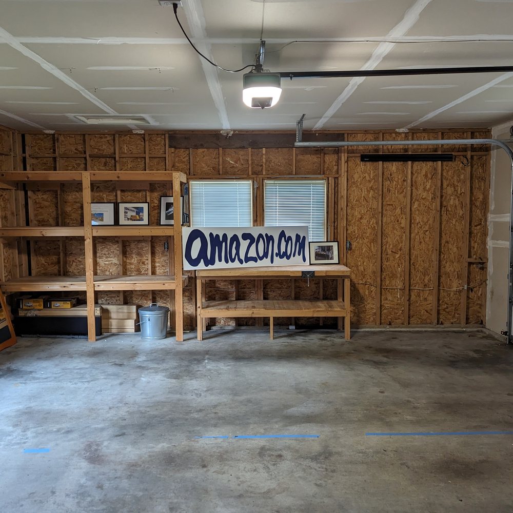The Amazon garage